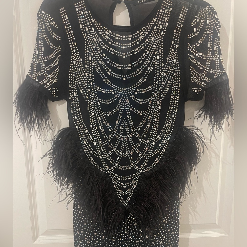 Rhinestone Maxi Dress - Picture 4 of 5
